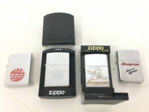 座間市より出張買取にてZippo ジッポー ライター 4個セット MAC TOOLS
